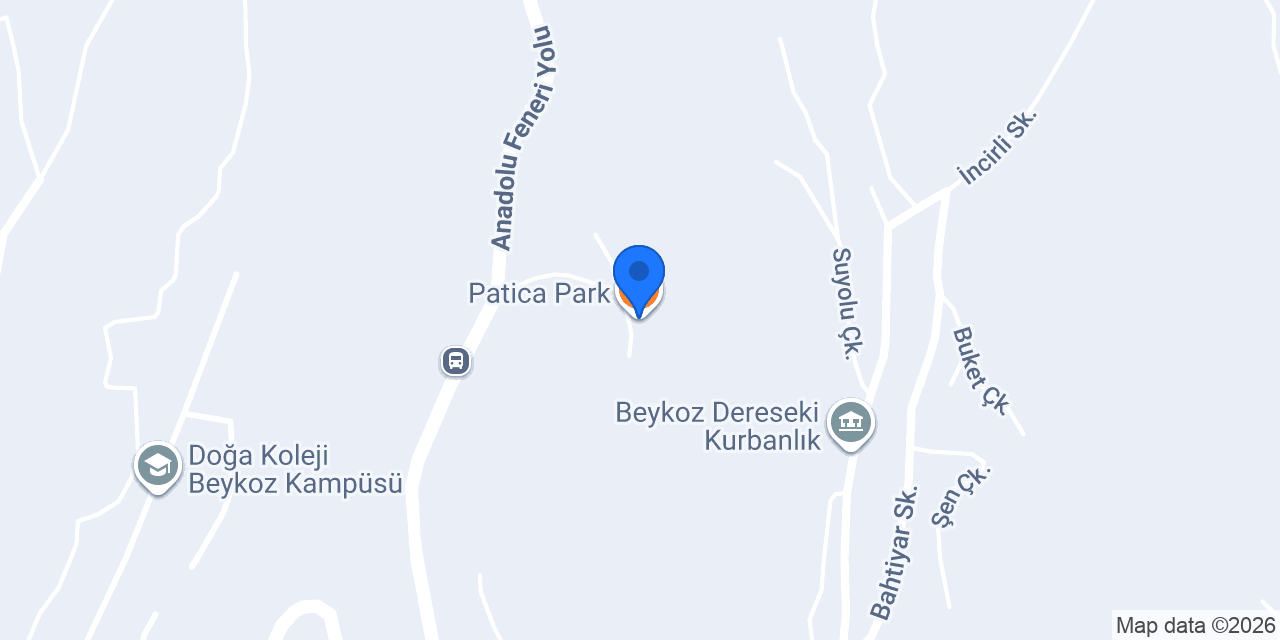 Patica Park konumu