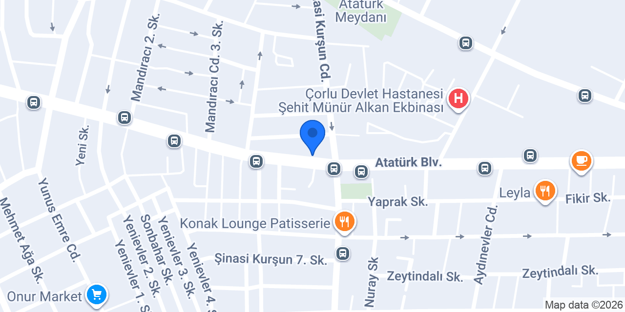 ns mobilya | Çorlu Mobilya konumu