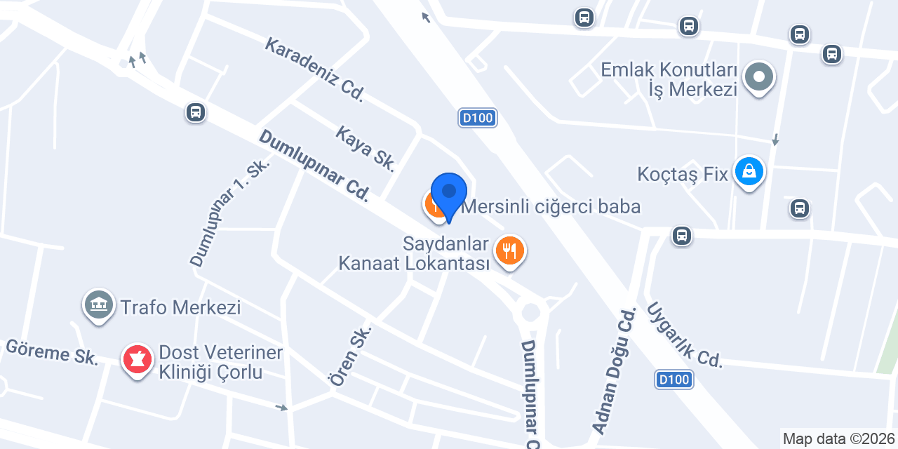 Konya Meram Etli Ekmek konumu