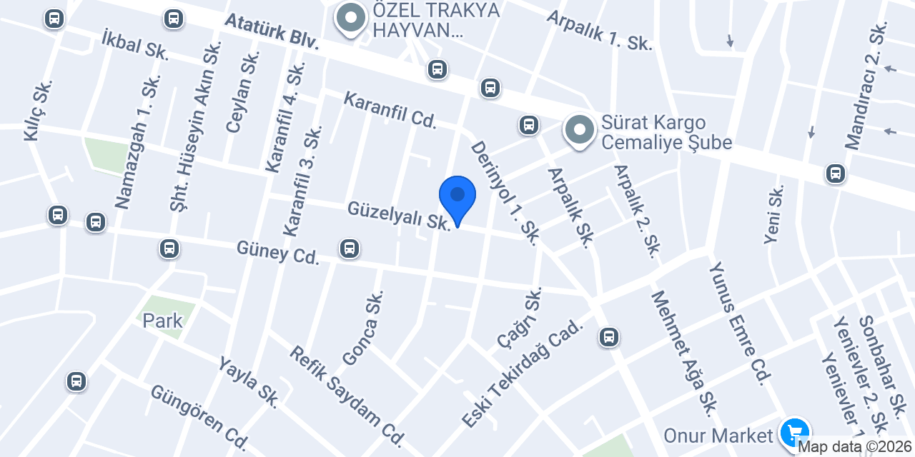 Şeyhsinan Camii konumu