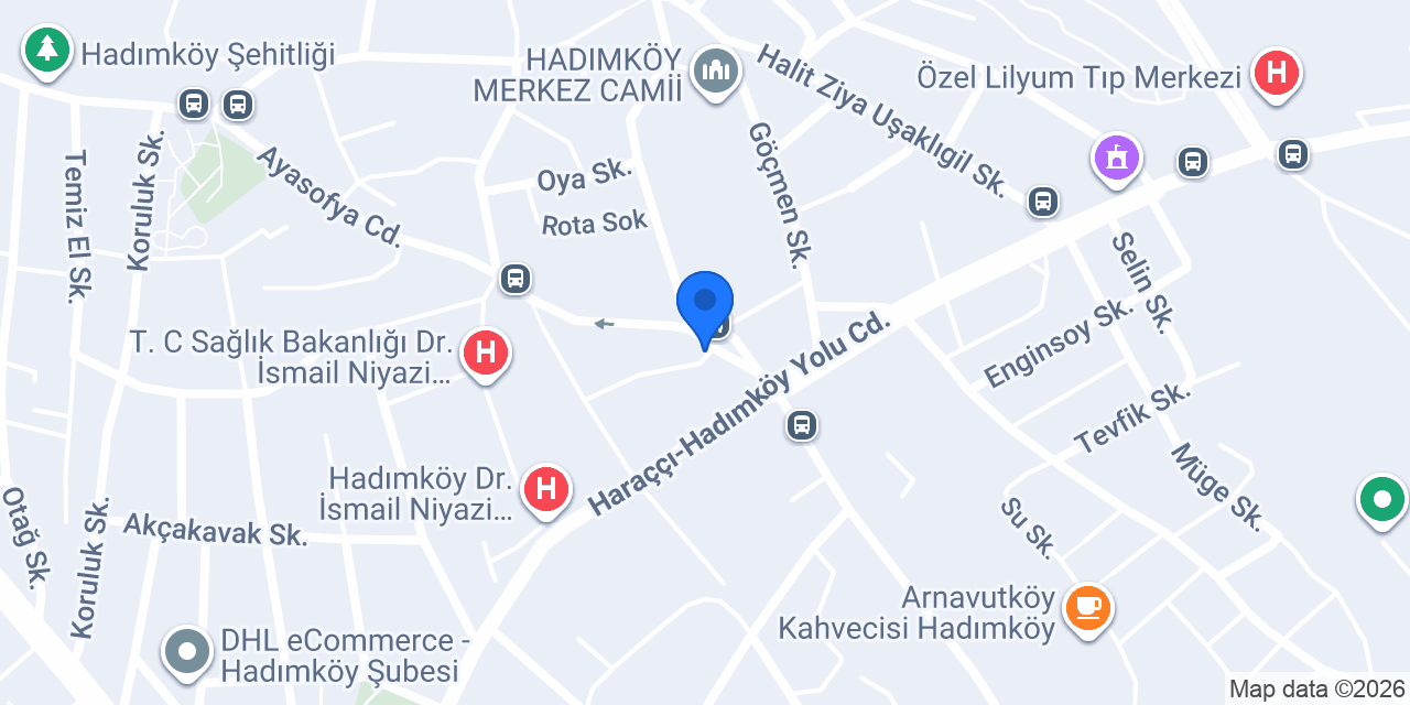 Hadımköy Eczanesi konumu