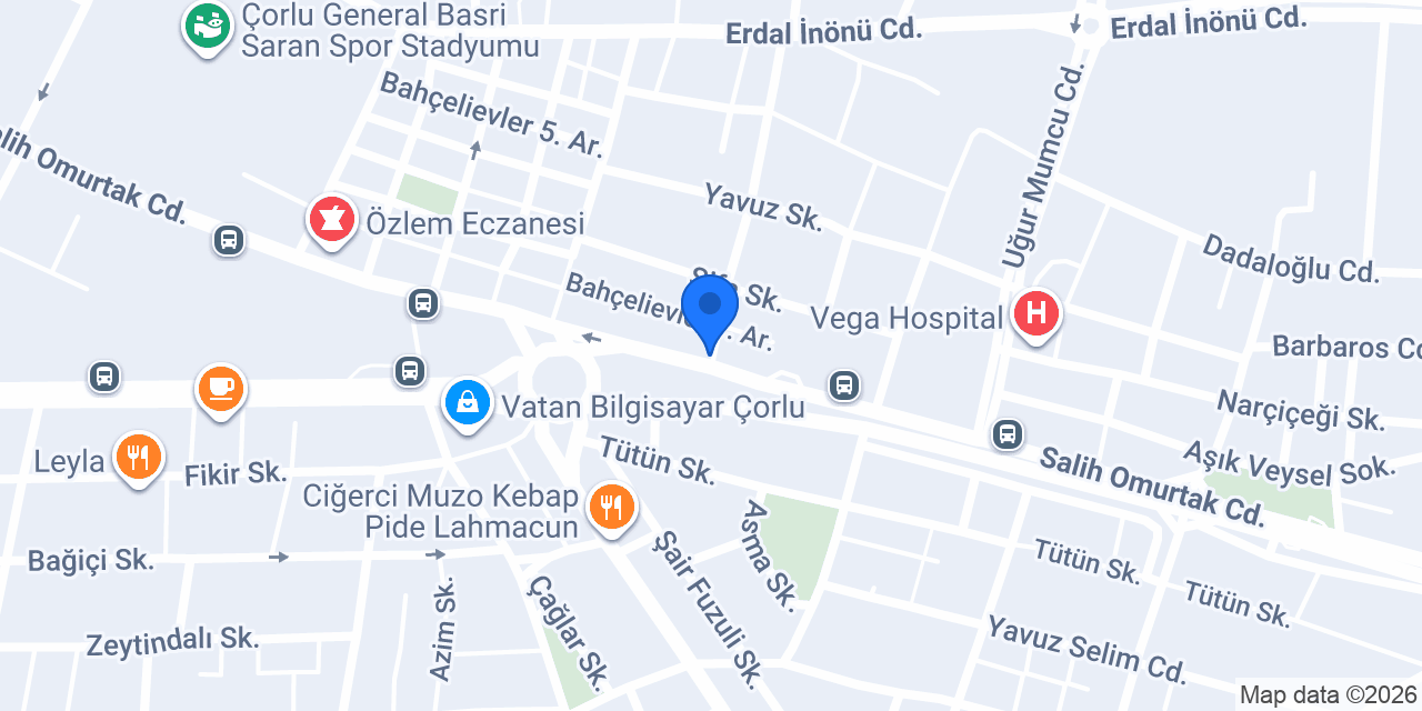 corlu masaj konumu