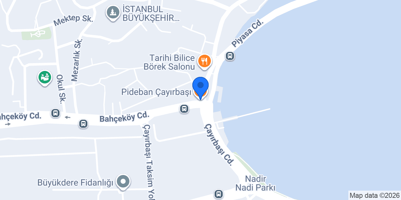 Pideban Çayırbaşı konumu