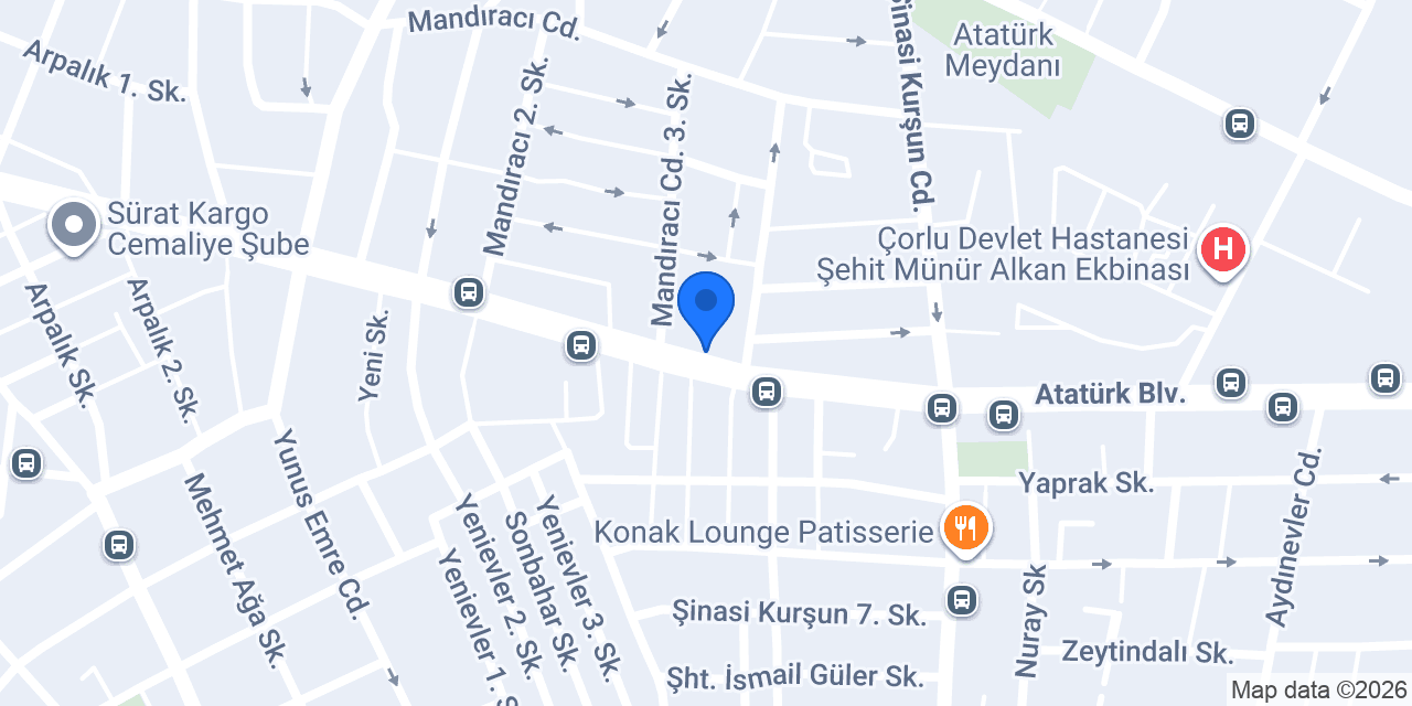 Berkem Oto Kiralama konumu