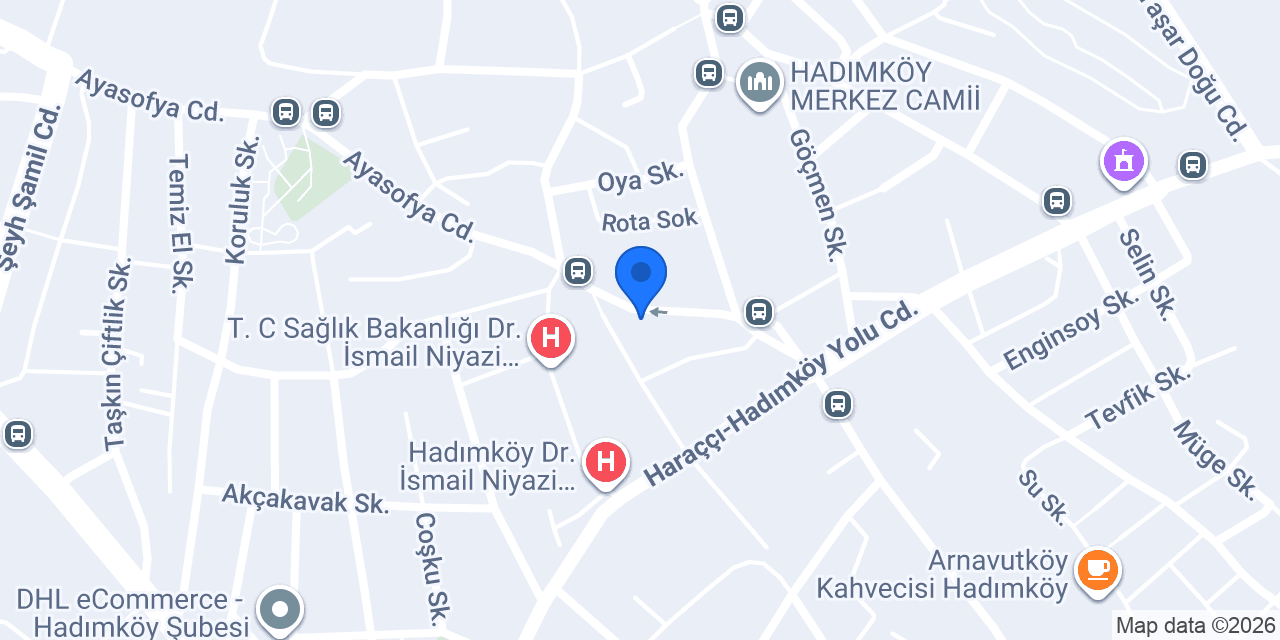 Börek Sarayı konumu