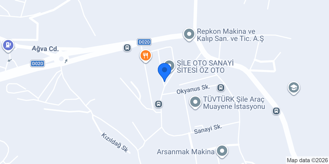 HANLAR MAKİNE konumu