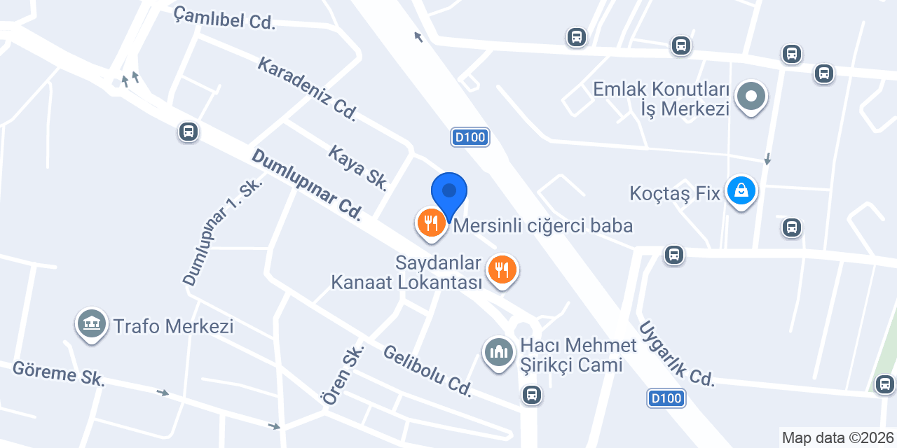 Öner Tekin konumu
