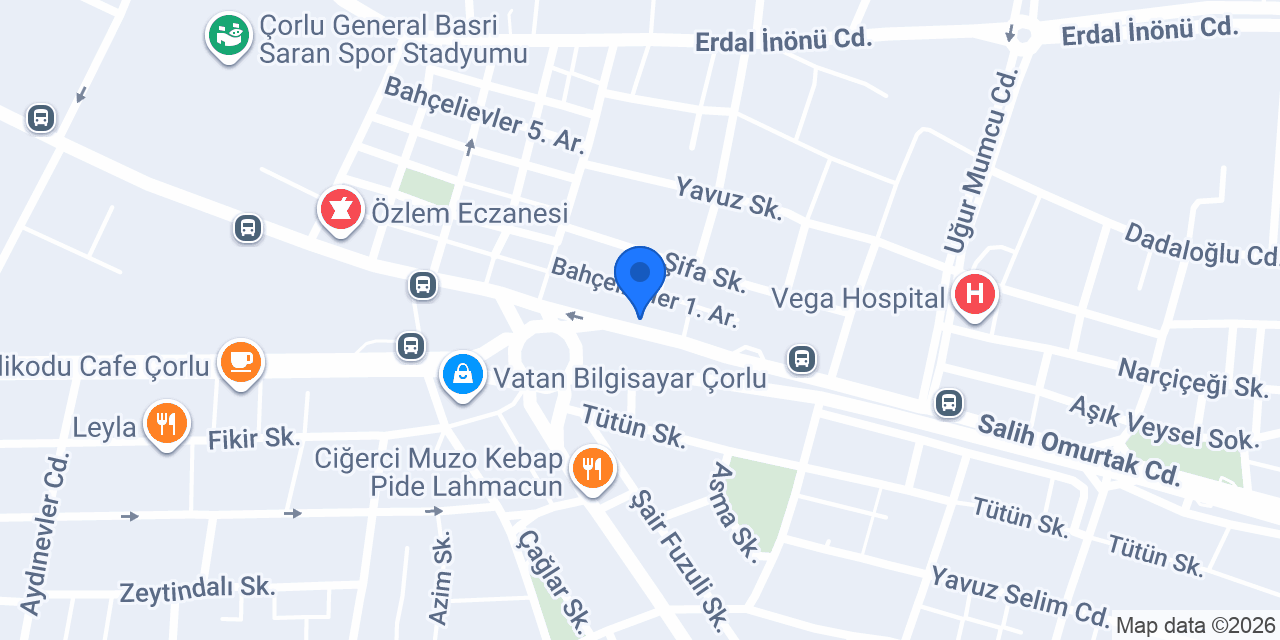 Almila | Çorlu konumu