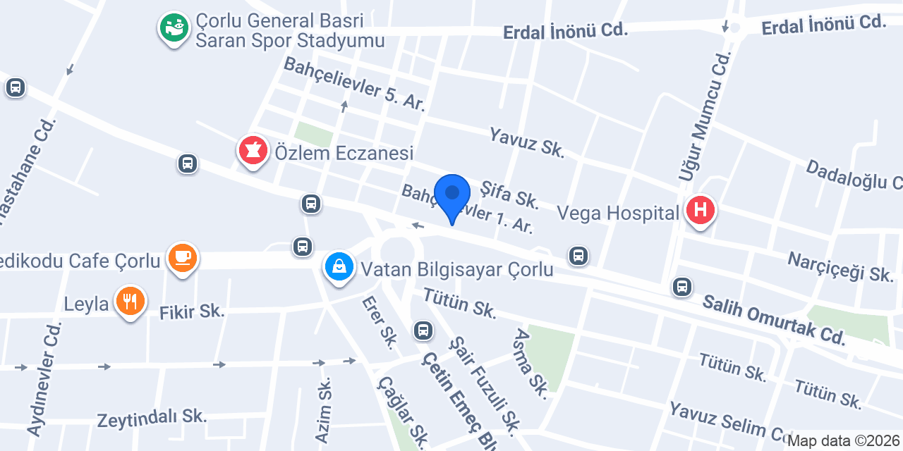 Trakya Nükleer Tıp Merkezi konumu