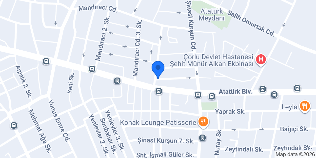 EMRE KARAMANOĞLU HAIR STUDIO konumu