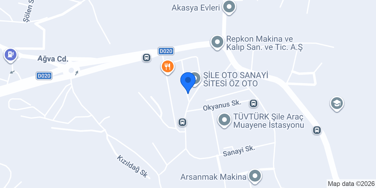 Şile detailingwash konumu