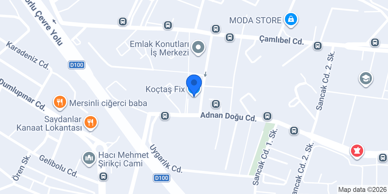 Koçtaş Fix konumu