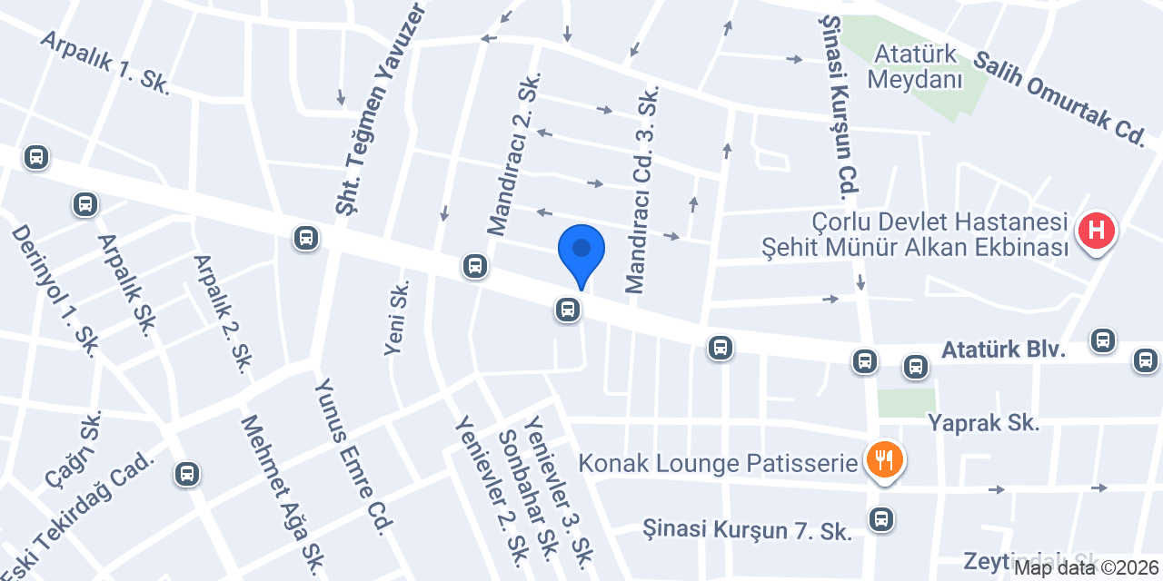 Patika Patisserie & Cafe konumu