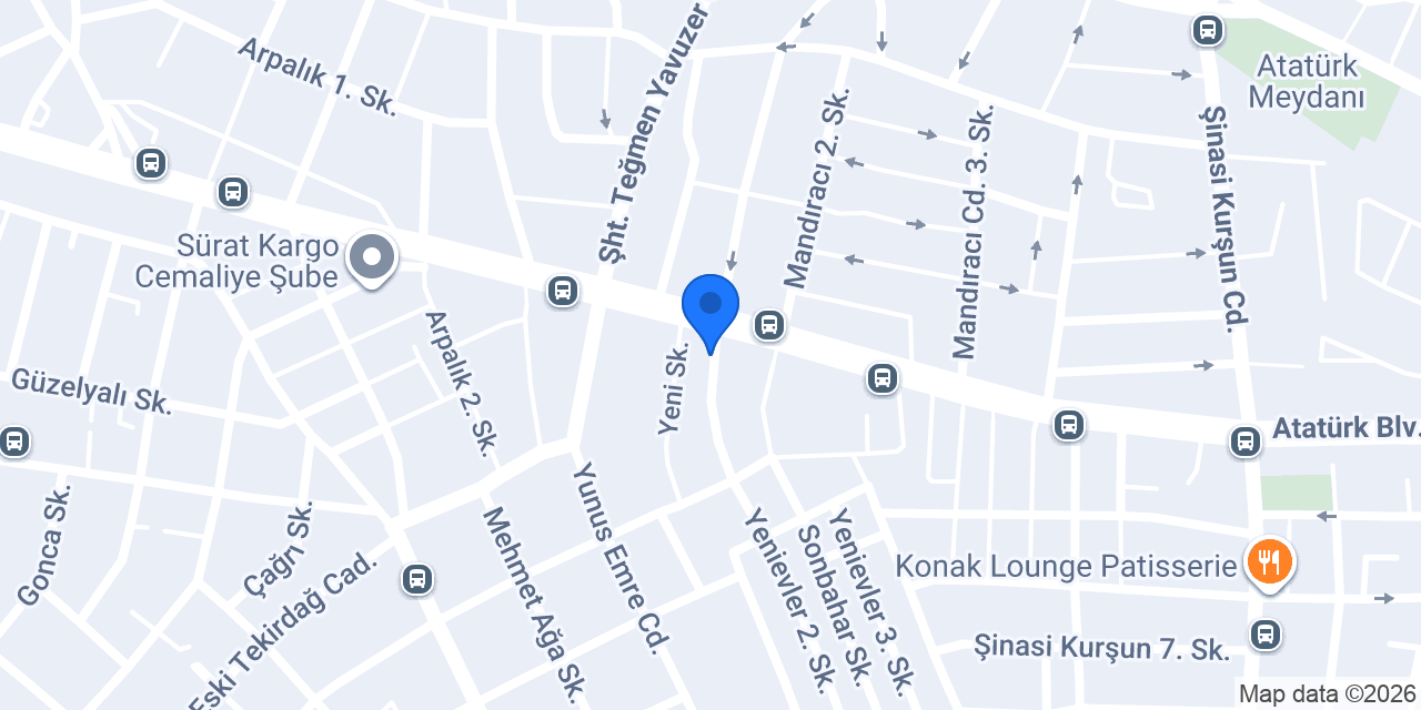 Nur Bijuteri Çorlu konumu