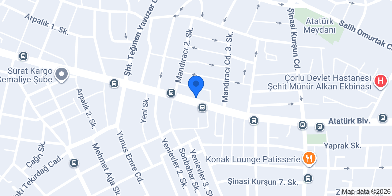 Trakya Pars Temizlik konumu