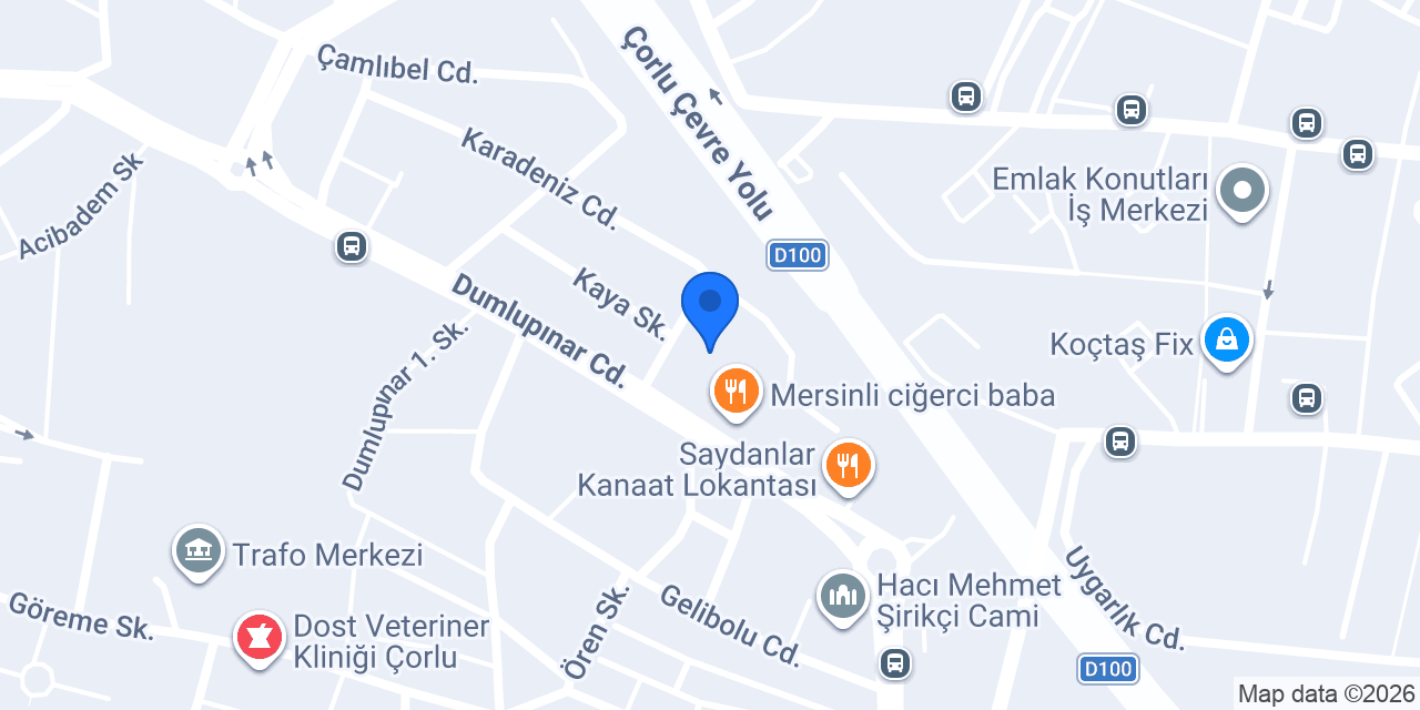 Avukat Zeynep TUNÇ | Çorlu Hukuk Bürosu konumu