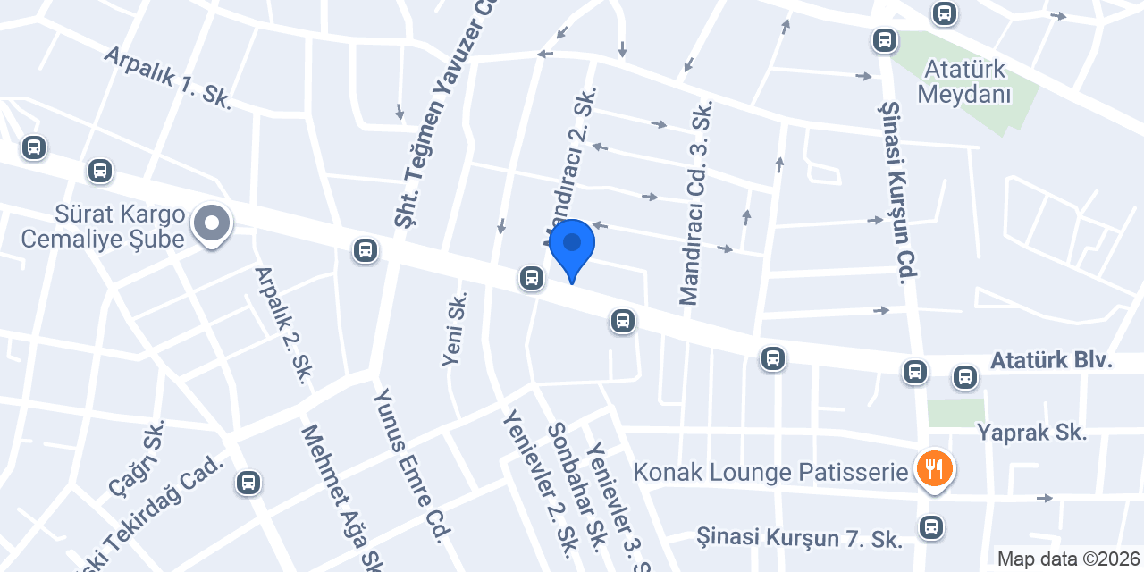 Altun Kasap & Restoran konumu