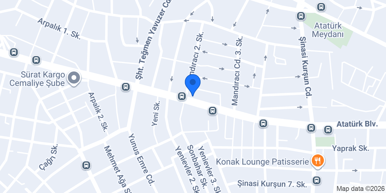 Şahinler Parke Çorlu konumu