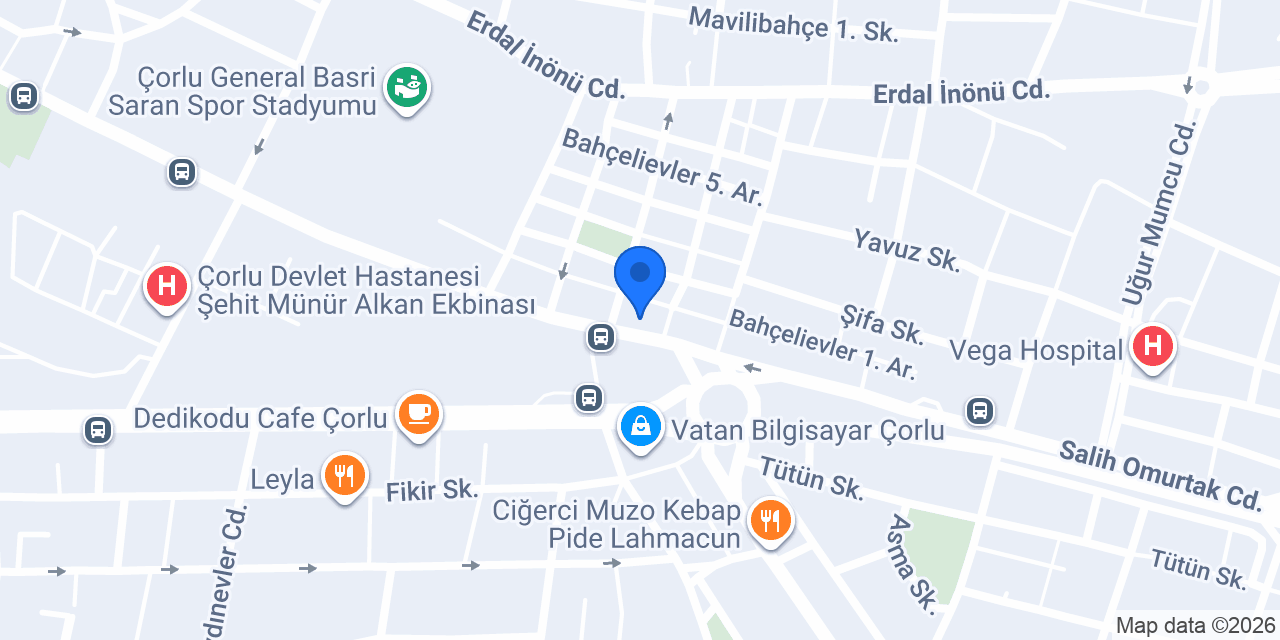 Meltem Market konumu