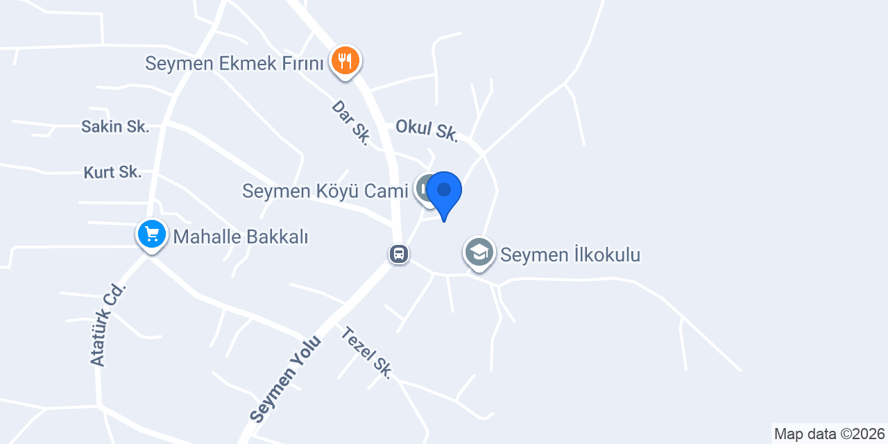 Seymen Sağlık Evi konumu