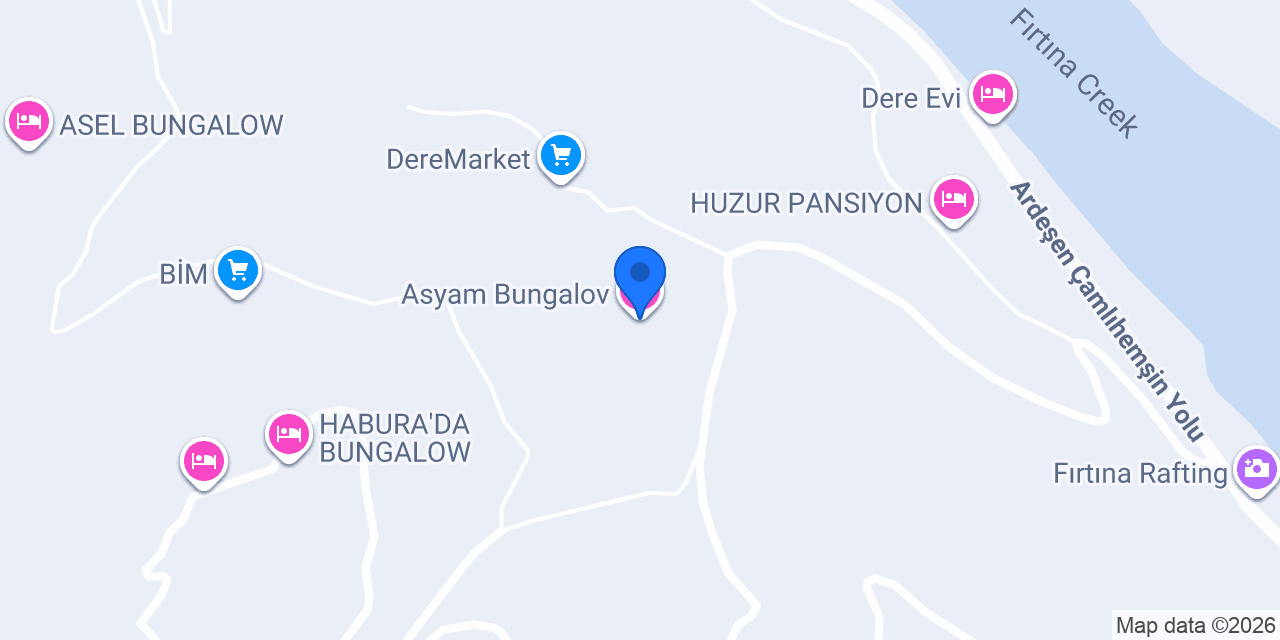 Asyam Bungalov konumu