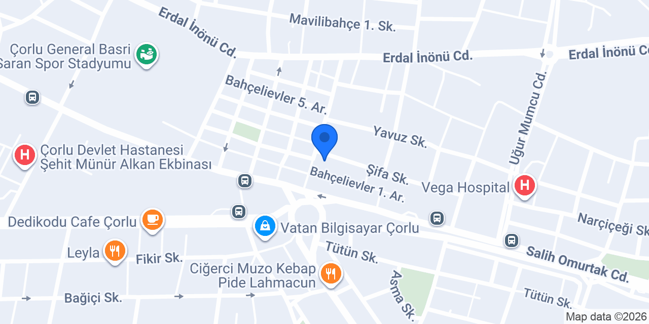 ESER DEKORASYON konumu