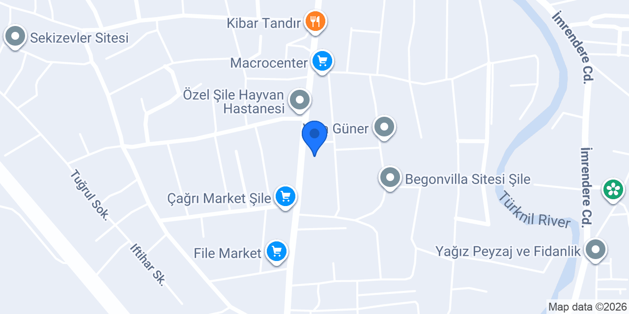 ŞİLE KALE YAPI MALZEMELERİ LTD.ŞTİ. konumu