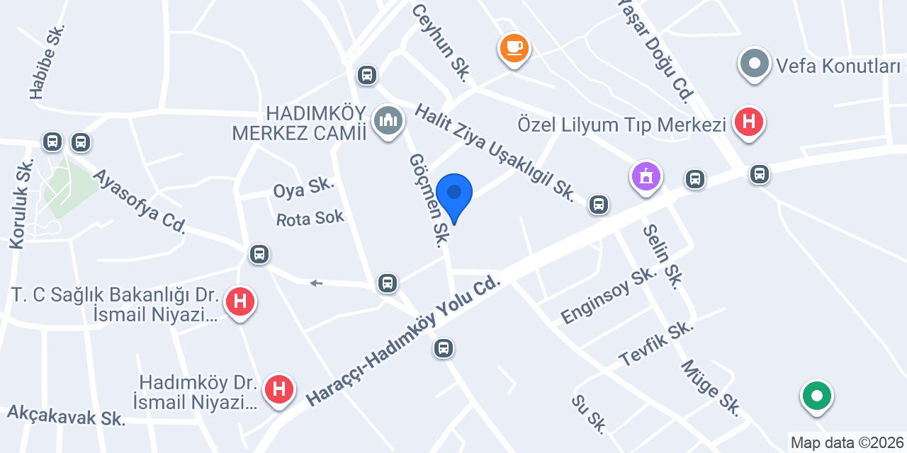 Simpaş Sigorta Arnavutköy konumu
