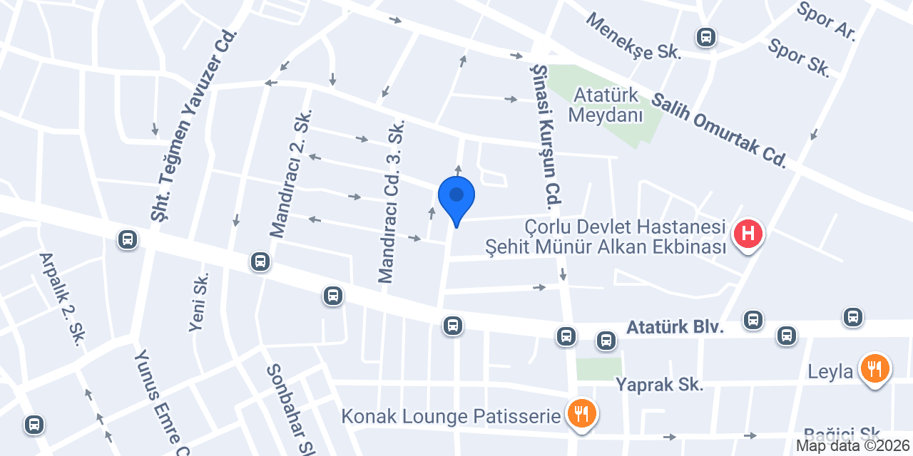 Oto Anahtar Çorlu Çilingir konumu