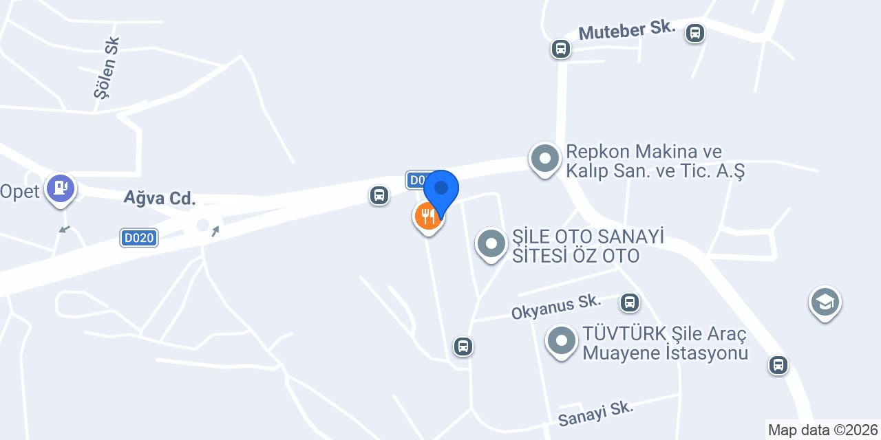 Şile Oto Kurtarıcı konumu