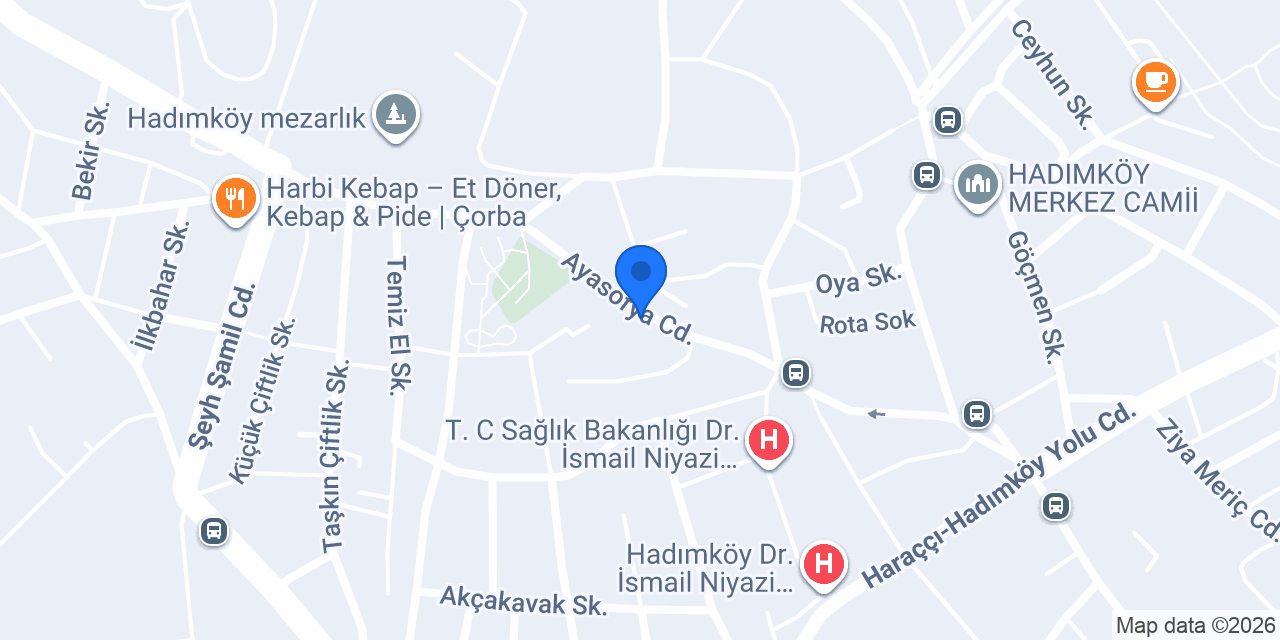 NİDO DONDURMA HADIMKOY konumu