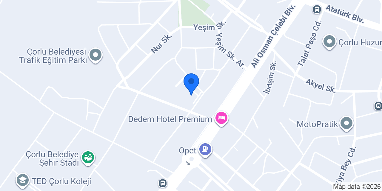 Nene Hatun Anaokulu konumu