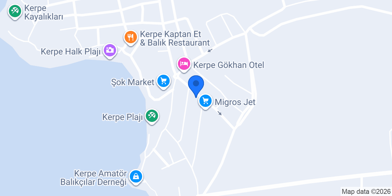 Metin Pansiyon & Apart konumu