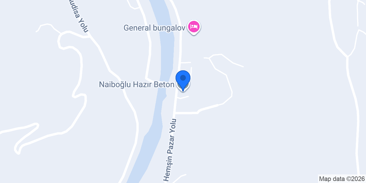 Naiboğlu Hazır Beton konumu