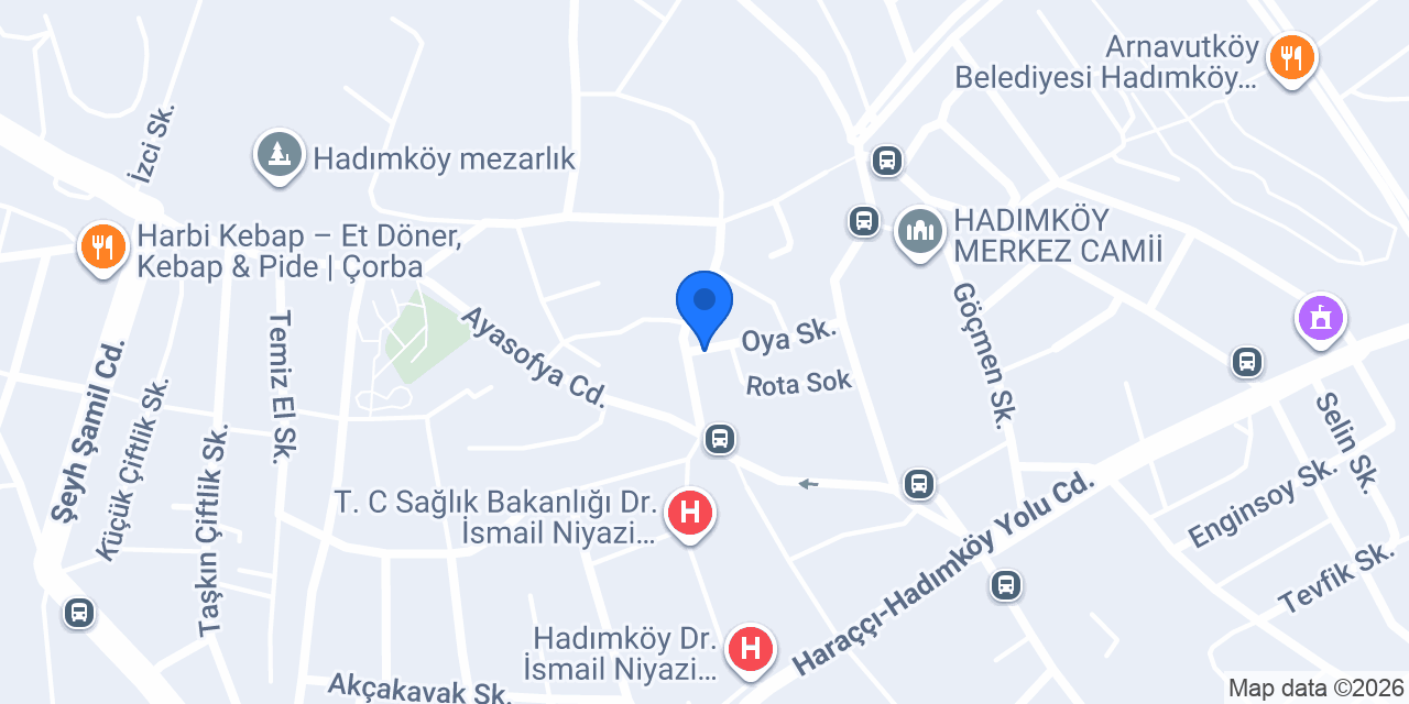 Şifa Tandır Evi konumu