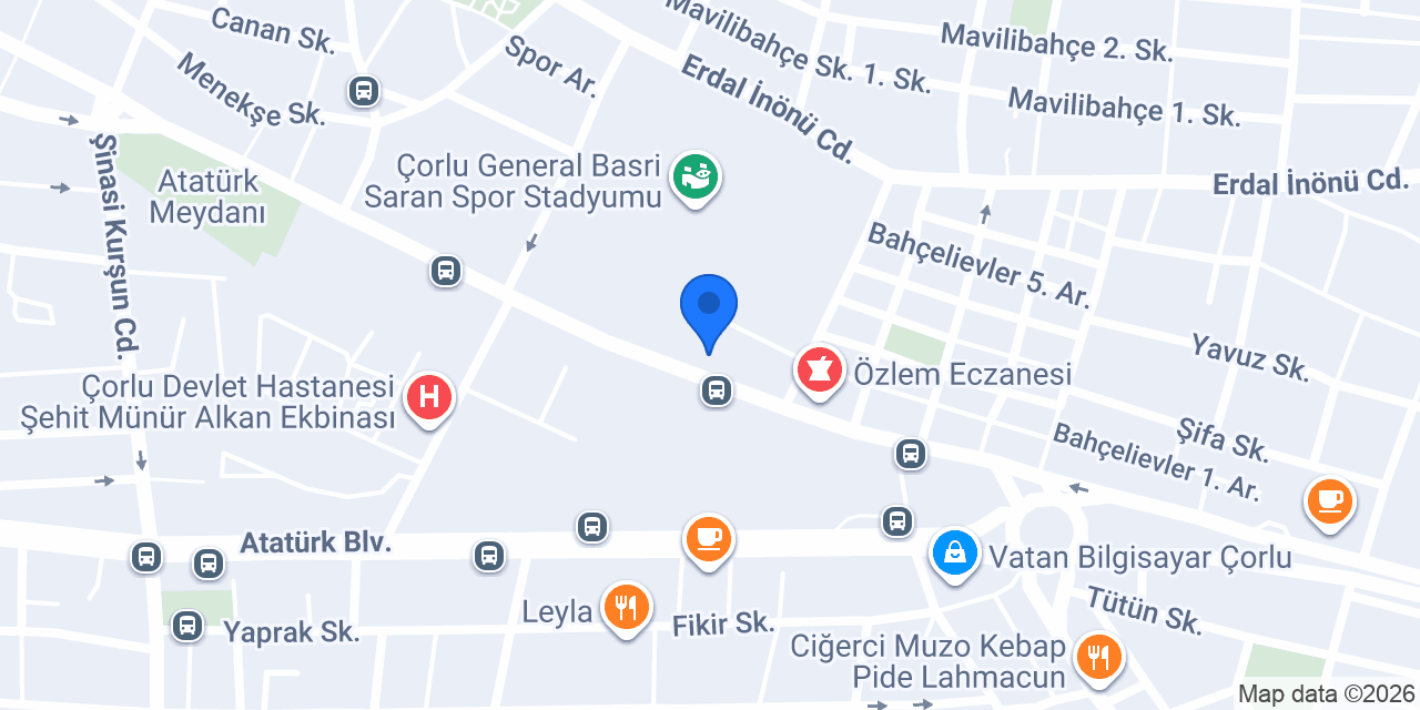 DUYSAM ODYOLOJİ MERKEZİ konumu