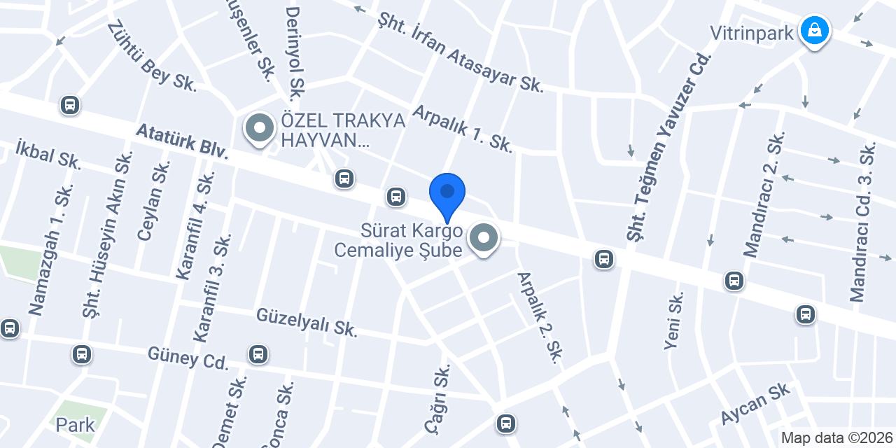 Özgün Hotel konumu