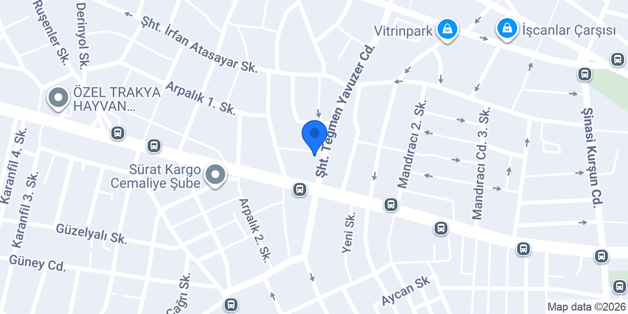 Çorlu Barış Nakliyat konumu