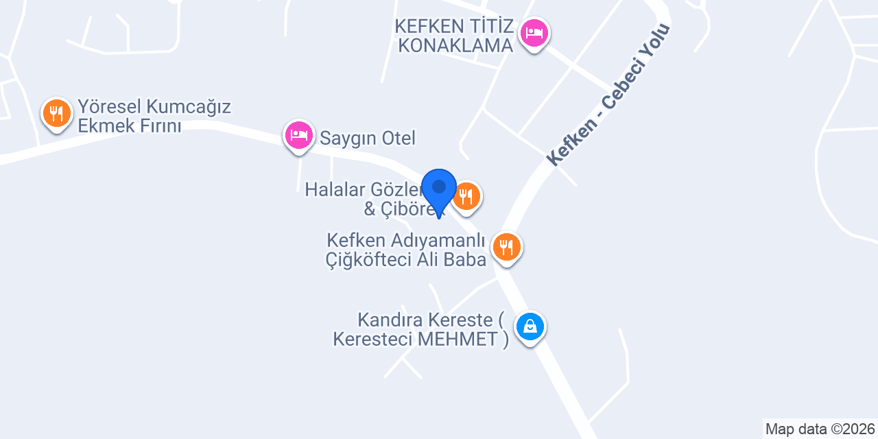 Kefken Tiryaki apart konumu