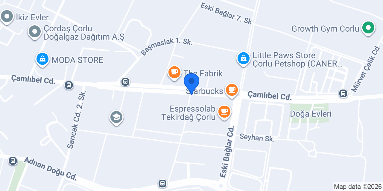 Penguen Kitabevi Çorlu konumu