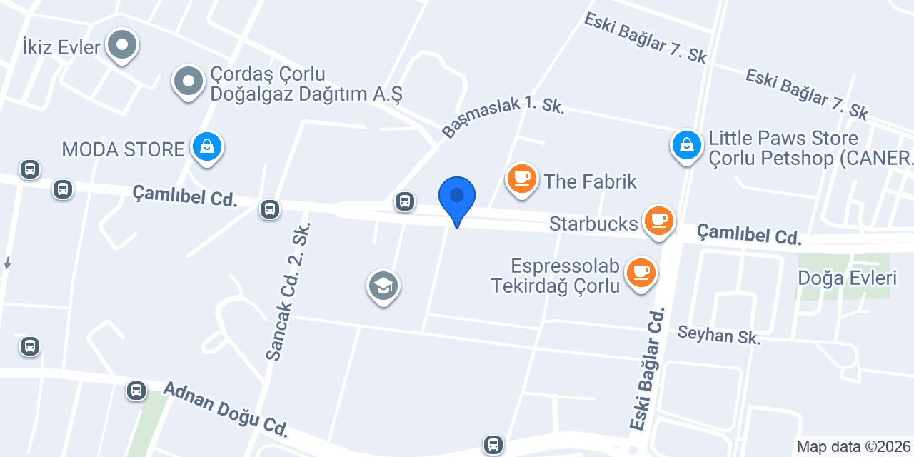 Buse Çolpan Diş Kliniği konumu