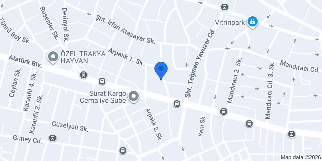 ONUR MATBAA ÇORLU konumu
