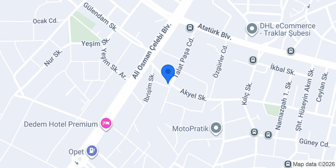 Online Taksi konumu