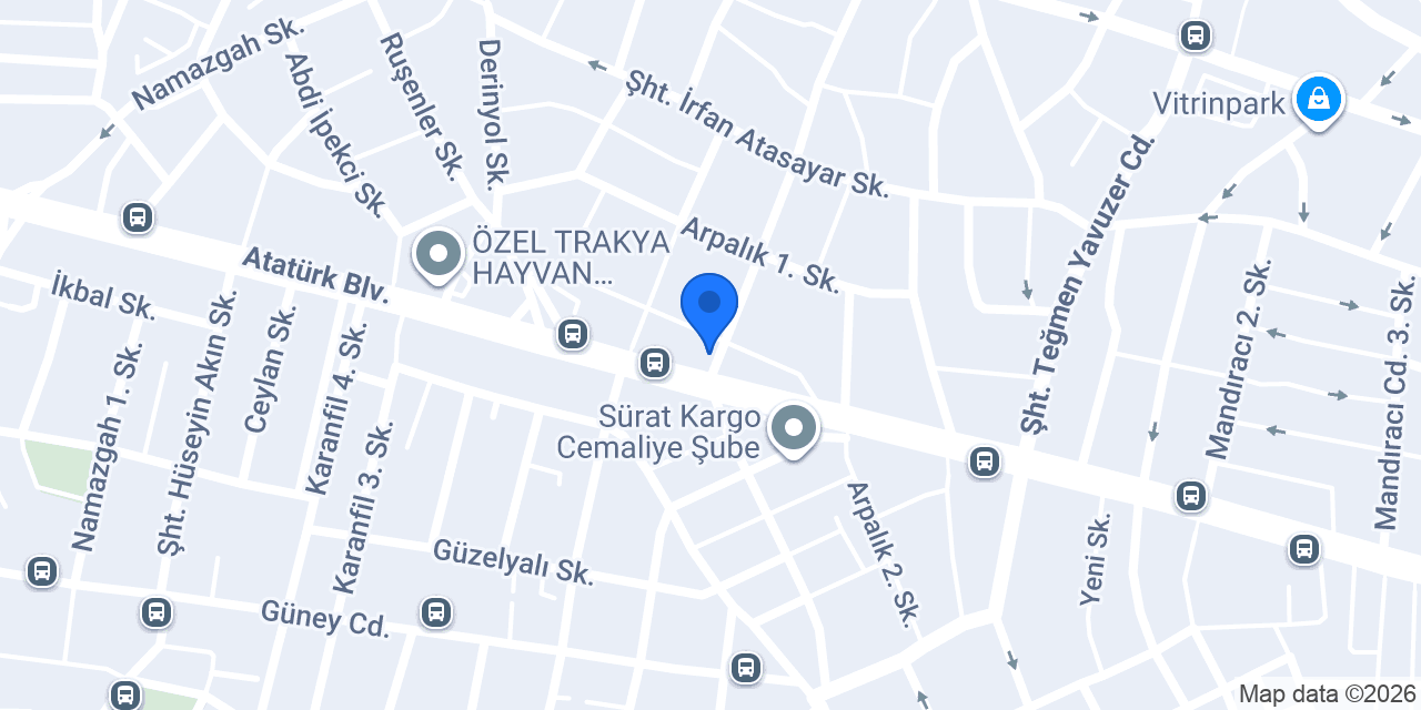 Çelebioğlu Et ve Süt Ürünleri konumu