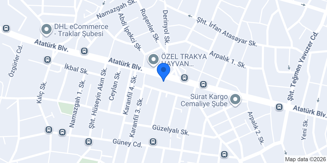 Çorlu Elektrik konumu