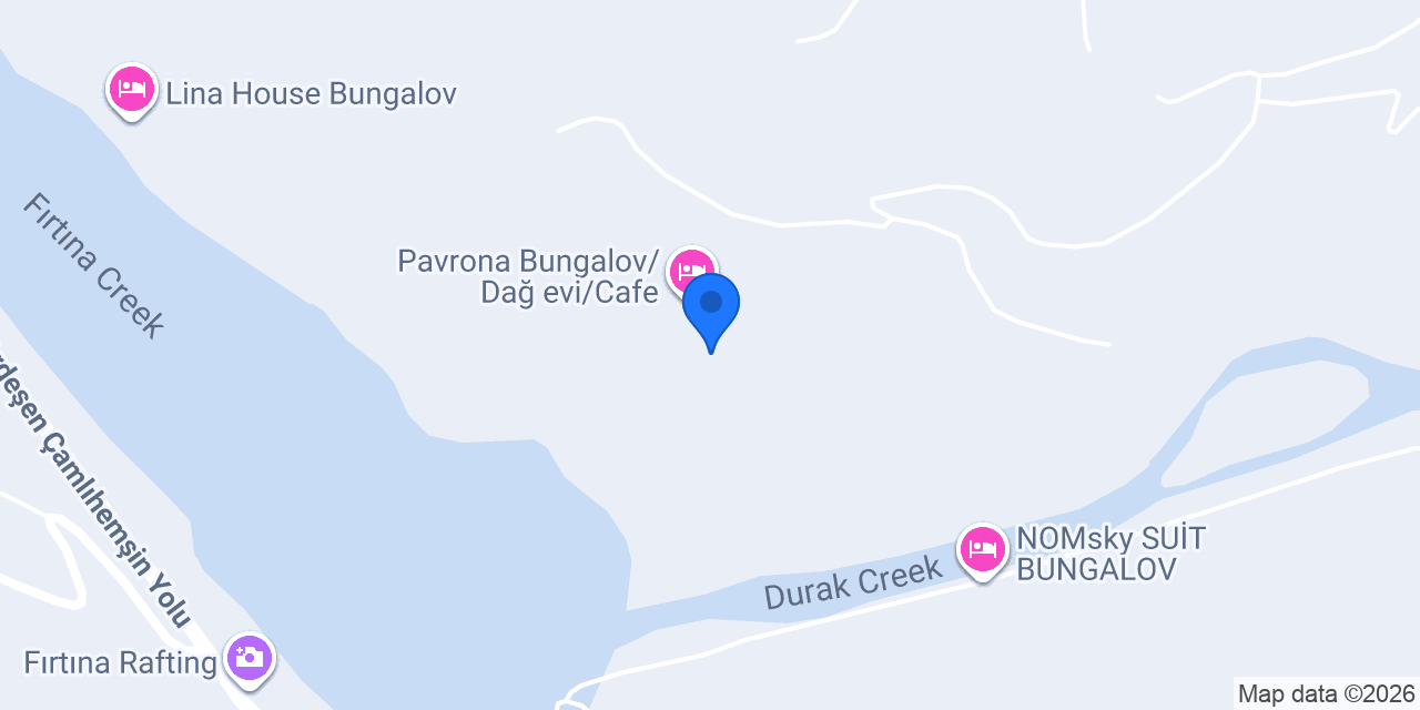 Deluxe Vadi Bungalov konumu