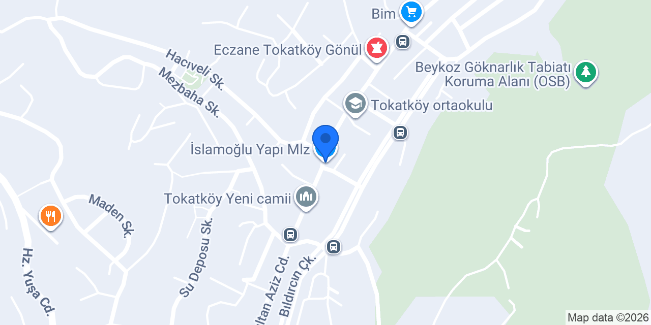 İslamoğlu Yapı Mlz konumu