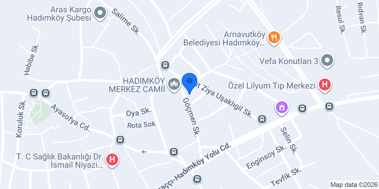 Hadımköy optik konumu