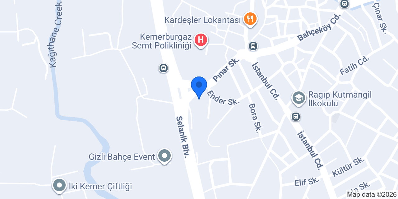 KANALLAR SERVİS İSTASYONU konumu