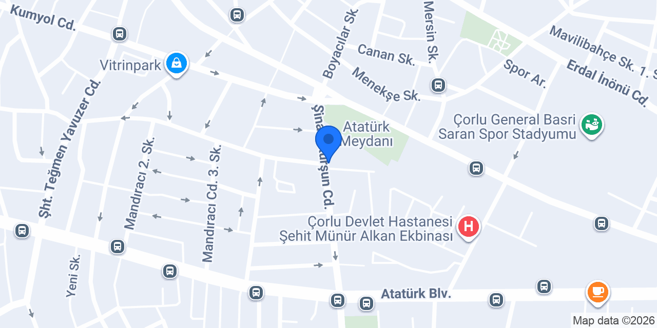 Çorlu Ünseli Halı Yıkama konumu